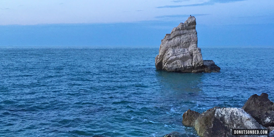 spiagge di Portonovo, La Vela, donuts on bed, blog viaggi, blog turismo, travel blog, vacanze mare